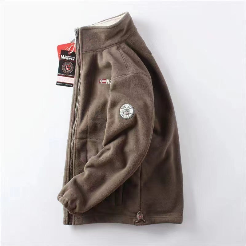 Men’s Style Zipper Hoodie Jacket