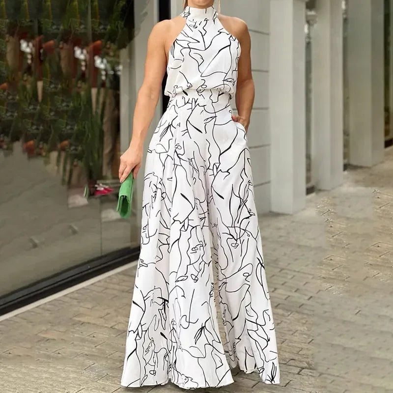 Elegance Women's Long Jumpsuit
