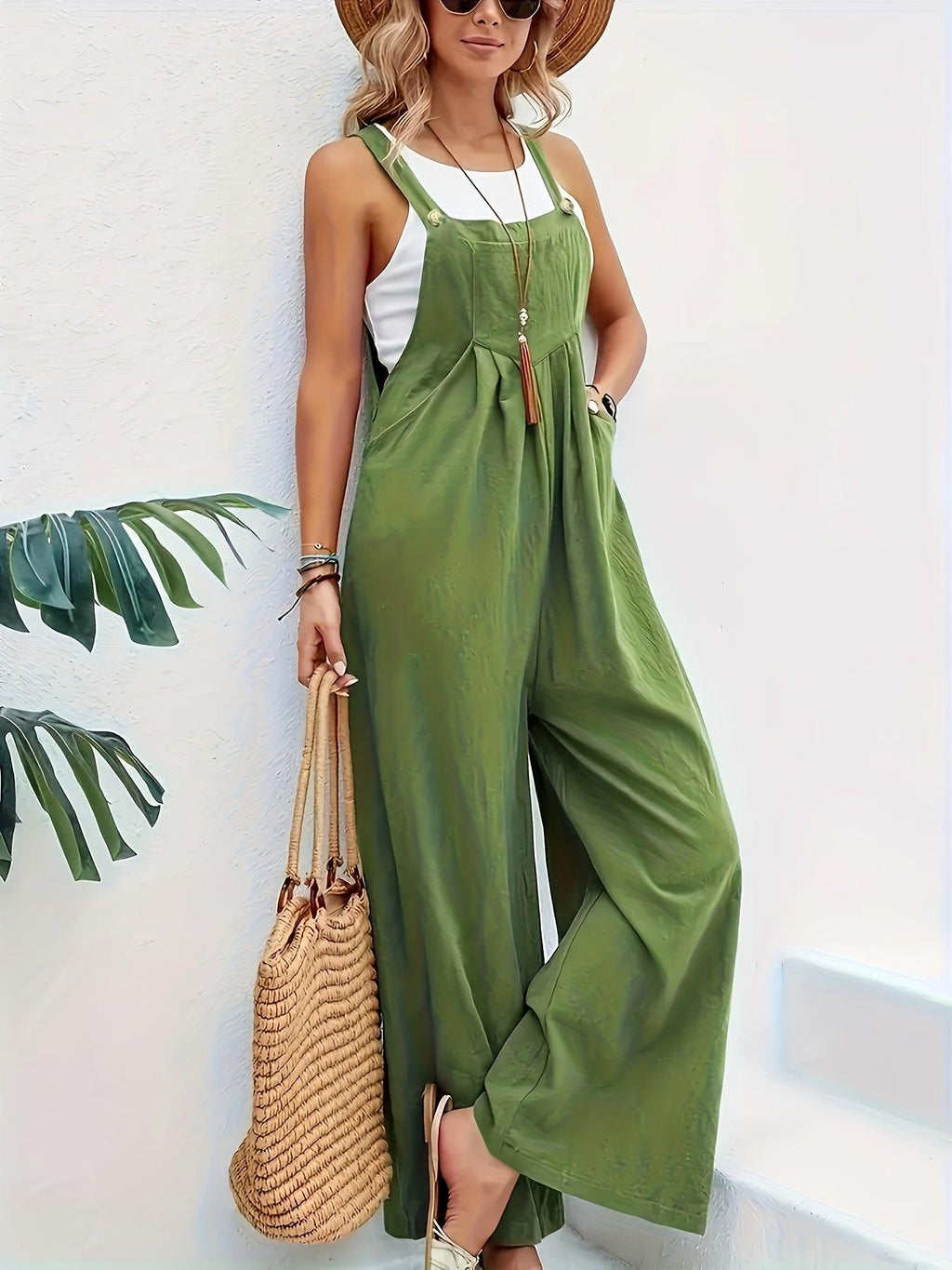 Women's Wide-Leg Jumpsuit