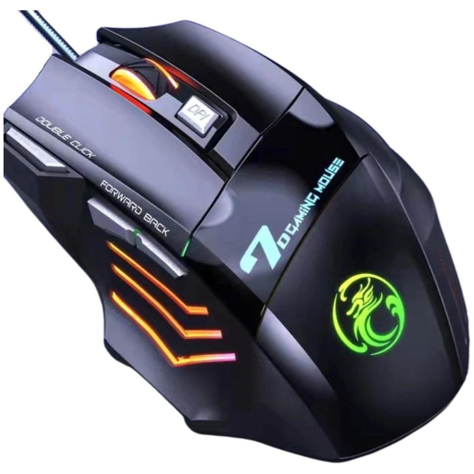 3600 DPI Wired USB LED Gaming Mouse