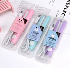 Mini Ceramic Travel Hair Straightener | Portable Flat Iron for Short Hair