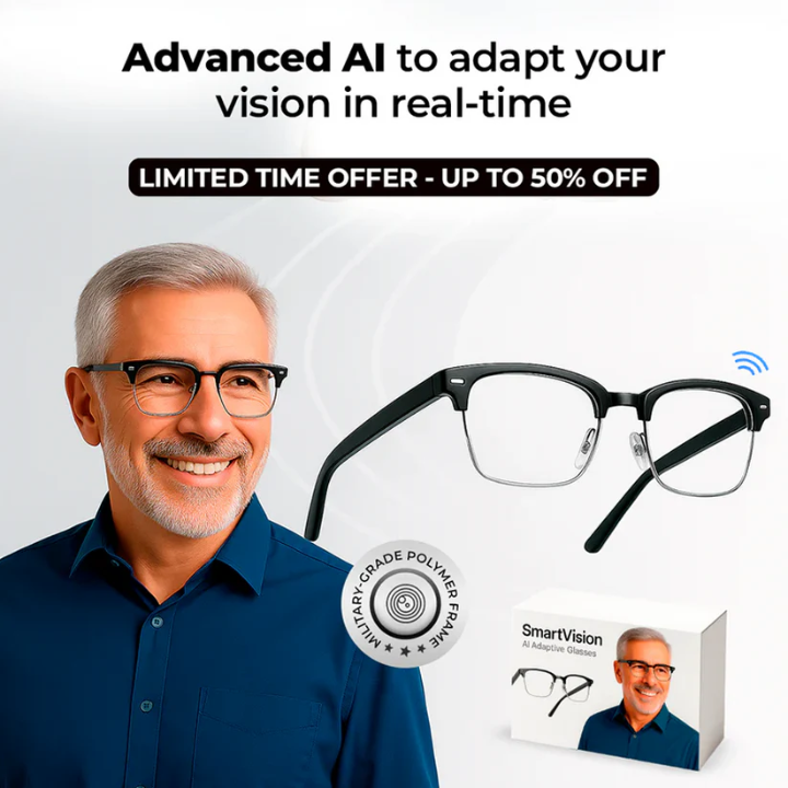 SmartVision™ AI-Powered Adaptive Glasses – Uzvon