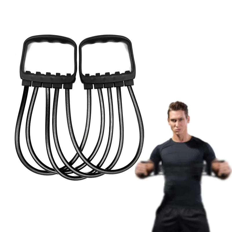 Chest Expander with Resistance Bands