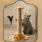 4-in-1 Sisal Tower Scratcher for Cats