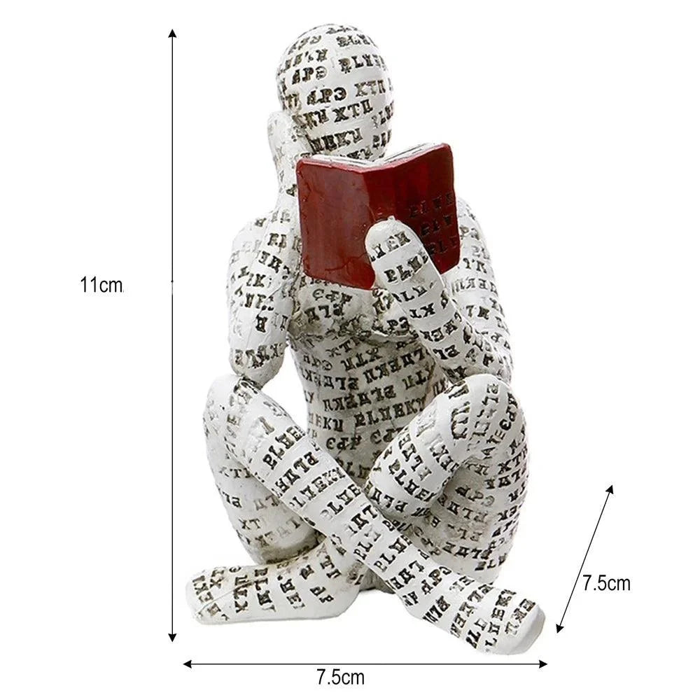 Abstract Decorative Resin Sculpture