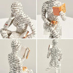 Abstract Decorative Resin Sculpture