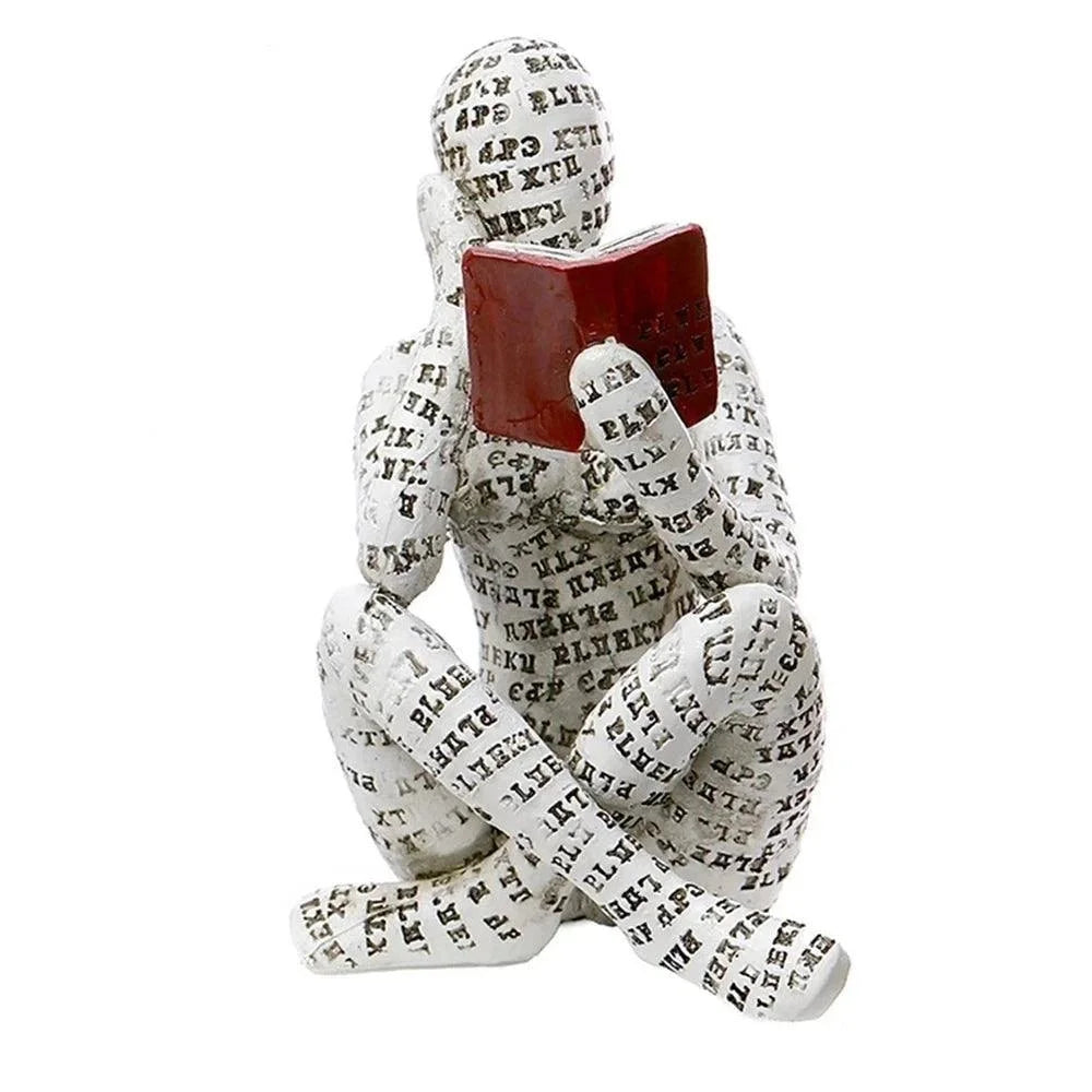 Abstract Decorative Resin Sculpture