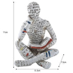 Abstract Decorative Resin Sculpture