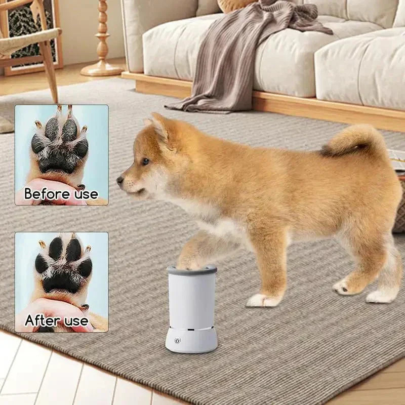 USB Rechargeable Electric Paw Washer for Pets