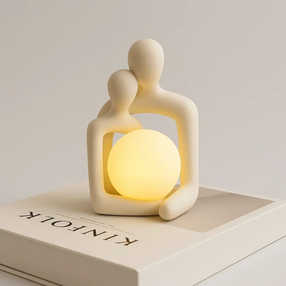 Nordic-Style Couple Decorative Lamp