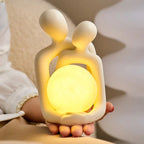 Nordic-Style Couple Decorative Lamp
